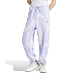 بنطال أديداس سويت بانتس بطبعة "Dye" كاملة - بنفسجي Women's Dye Allover Print Sweat Pants - Violet Tone