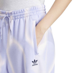 بنطال أديداس سويت بانتس بطبعة "Dye" كاملة - بنفسجي Women's Dye Allover Print Sweat Pants - Violet Tone