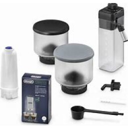 جهاز تحضير الاسبريسو ساخن بارد Rivelia Pabble White Coffee Makers
