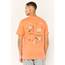 تيشيرت رياضي رجالي بوما بأكمام قصيرة Puma Men's Sportswear Short Sleeve T-Shirt