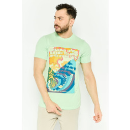 بوما × بالومو تيشيرت تدريب رجالي بأكمام قصيرة - أخضر نعناعي Puma x Palomo Men's Short Sleeve Training T-Shirt - Mint Green