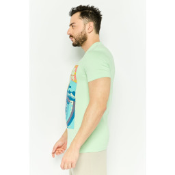 بوما × بالومو تيشيرت تدريب رجالي بأكمام قصيرة - أخضر نعناعي Puma x Palomo Men's Short Sleeve Training T-Shirt - Mint Green