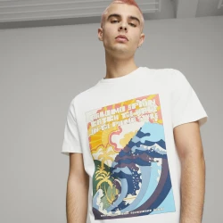تيشيرت جرافيك بأكمام قصيرة Short-sleeved Graphic T-Shirt