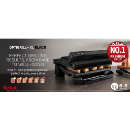 شواية صحية تيفال أوبتي جريل+ إكس إل Tefal OptiGrill+ XL Health Grill