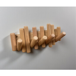 تعلاكة ملابس خشب مودرن wooden clothes hanger