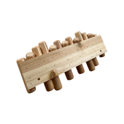 تعلاكة ملابس خشب مودرن wooden clothes hanger