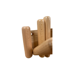 تعلاكة ملابس خشب مودرن wooden clothes hanger