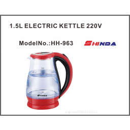 غلاية زجاج - 1.5 لتر Glass kettle 1.5L