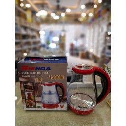 غلاية زجاج - 1.5 لتر Glass kettle 1.5L