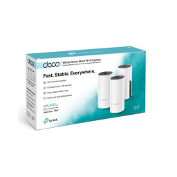 DECO M4 | نظام WI-FI متكامل للمنزل AC1200 TP_Link Deco M4 3pcs , ROUTER DECO AC 1200 DECO M4 3 PACK