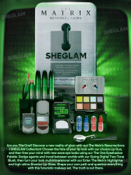 مجموعة مكياج شي جلام الكاملة - إصدار ذا ماتريكس (ذا ماتريكس ريسوريكشنز) The Matrix Resurrections | SHEGLAM Full Collection Set