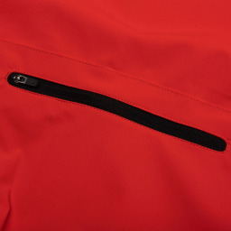 جاكيت رجالي بأكمام قابلة للفصل أحمر من بوما × بيركس آند ميني Puma x Perks and Mini Zip-Off Jacket - Red