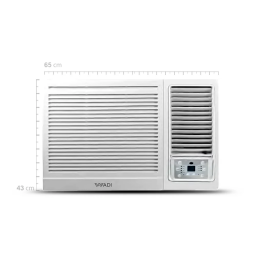 اول مكيف انفيرتر تحكم  - Magic - تحكم بالامبير - 4\3 طن Al Wadi Window Air Conditioner - Magic Series - Amperage Control - 3\4Ton