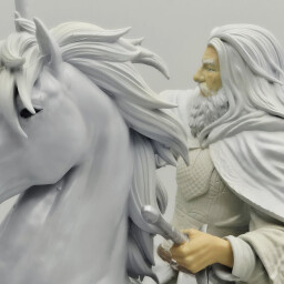مجسم كاندالف الابيض White Gandalf Figure