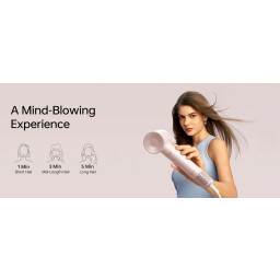 مجفف شعر  SE Lite Pink Laifen Hair Dryer SE Lite Pink