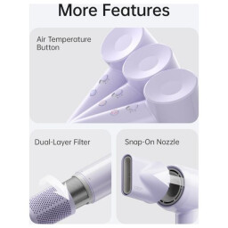 مجفف شعر  SE Lite Purple Laifen Hair Dryer SE Lite Purple