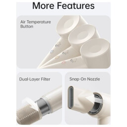 مجفف شعر  SE Lite Glossy Tan Laifen Hair Dryer SE Lite Glossy Tan