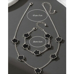 طقم ڤان كليف (قلادة + سوار) Van cleef set (chain + bracelet)