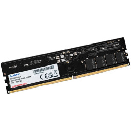 وحدة ذاكرة ADATA DDR5-5600 U-DIMM - 16 جيجابايت (1× 16 جيجابايت) –  ذاكرة DIMM غير مخزنة 288 دبوسًا ADATA DDR5-5600 U-DIMM Memory Module - 16GB (1x 16GB) – 5600 MT/s, 1.1 V, On-Die ECC, 288-Pin Unbuffered DIMM