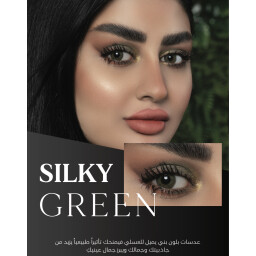 عدسات زهرة ZAHRA LENSES (Silky Green)
