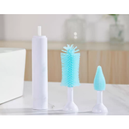 مجموعة فرشاة تنظيف زجاجة الحليب للاطفال Baby milk bottle cleaning brush