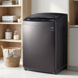 غسالة ملابس ذكية اوتماتيك بحجم 20 كغم تحميل علوي Smart washing machine