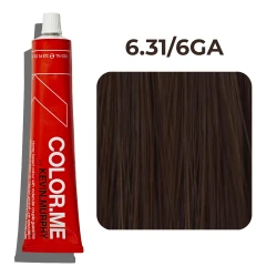 صبغ شعر - أشقر ذهبي رمادي Hair Color - Blonde Gold Ash (GA)