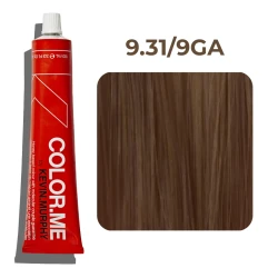 صبغ شعر - أشقر ذهبي رمادي Hair Color - Blonde Gold Ash (GA)