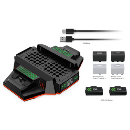 قاعدة تبريد وشحن إكس بوكس سيريس S متعددة الوظائف مع إضاءة RGB DOBE RGB Multifunctional Cooling & Charging Stand for Xbox Series S