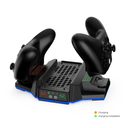 قاعدة تبريد وشحن إكس بوكس سيريس S متعددة الوظائف مع إضاءة RGB DOBE RGB Multifunctional Cooling & Charging Stand for Xbox Series S