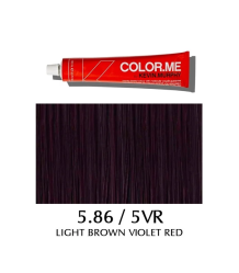 صبغ شعر - بني فاتح بنفسجي أحمر Hair Color - Light Brown Violet Red