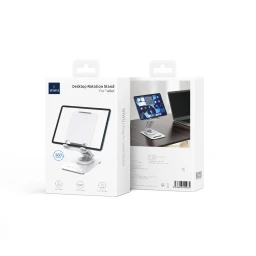 حامل مكتبي دوار من وييوو WiWU طراز ZM010 (للهاتف والتابلت) Wiwu zm010 Desktop Rotation Stand