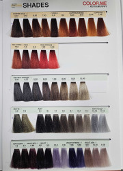 صبغ شعر - تدرجات البني والأشقر ذهبي Hair Color - Blonde & brown  Gold