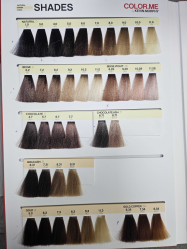 صبغ شعر - تدرجات لون الأشقر بيج Hair Color -  Blonde Beige