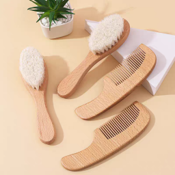 طقم فرشاة و مشط شعر للاطفال Children's hairbrush and comb set