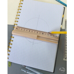 مسطرة فرجال Simple Multi-function Compasses
