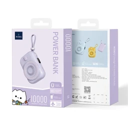 باور بانك مغناطيسي WiWU WI-P041 (بشحن لاسلكي ومغناطيسي) WIWU WI-P041 SNAIL MAGNETIC POWER BANK