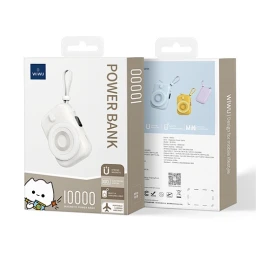 باور بانك مغناطيسي WiWU WI-P041 (بشحن لاسلكي ومغناطيسي) WIWU WI-P041 SNAIL MAGNETIC POWER BANK