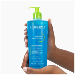 جل منظف رغوي لتنقية البشرة المختلطة والدهنية Bioderma Sébium Gel Moussant – Purifying Cleansing Foaming Gel