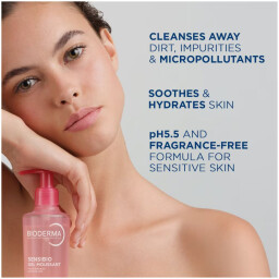 جل منظف رغوي لتنقية البشرة المختلطة والدهنية Bioderma Sébium Gel Moussant – Purifying Cleansing Foaming Gel