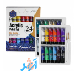 الوان اكرلك ٢٤ لون ٣٠مل Acryliv paint set