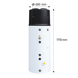 سخان ومبرد ماء عمودي انفرتر سعة 200 لتر - الفصول الاربعة WATER HEATER AND COOLER / FOUR SEASONS