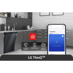 غسالة صحون DFC237HMS مدمجة - 14 مكان - 60 سم - 10 برامج - أسود مطفي DFC237HMS built-in Dishwasher - 14 Places - 60 cm - 10 programs - Matte Black