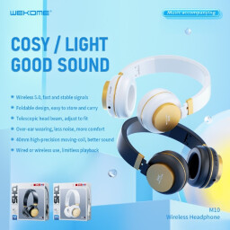 سماعة رأس لاسلكية ويكوم M10 WEKOME M10 Wireless Headphones