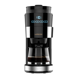 ماكينة قهوة ليبريسو مع مطحنة مدمجة - سعة 1.2 لتر - قاعدة تسخين - 1000 واط - أسود Libreso Coffee Machine with Built-in Grinder - 1.2L - Warming Base - 1000 W - Black