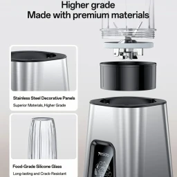 خلاط وعصارة 800 واط 2-in-1 Mini Blender