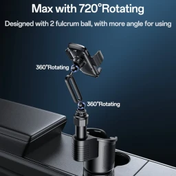 حامل هواتف للسيارة 2-in-1 Car Cup Phone Holder
