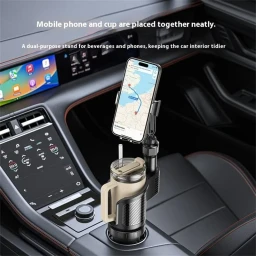 حامل هواتف للسيارة 2-in-1 Car Cup Phone Holder