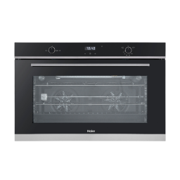 فرن غازي كهربائي مدمجه من هاير - 125 لتر - HOX9125BX Haier Built-in Electric Gas Oven - 125 Liters - HOX9125BX