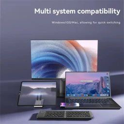 كيبورد قابل للطي (عربي وانكليزي) Foldable Keyboard (EN/AR)